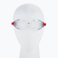 Speedo Futura Biofuse Flexiseal lava red/clear swim goggles 68-11313B991