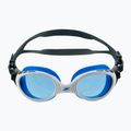 Speedo Futura Biofuse Flexiseal oxid grey/white/blue swim goggles 68-11315C107 2
