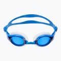Speedo Mariner Supreme Optical clear / neon blue swim goggles 2