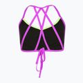 Speedo Neon Freestyler Swimsuit Top green/pink 2