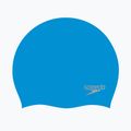 Speedo Plain Moulded Silicone swimming cap blue 8-70984D437 4