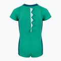 Speedo Croc Printed Float children's swimsuit + waistcoat green 2