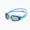 Speedo Hydropulse Junior pool blue/mango/light smoke children's swimming goggles 68-12270D658 6