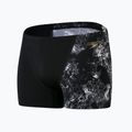 Men's Speedo Allover V-Cut Aquqshort swim boxers black-grey 68-09734F330 4