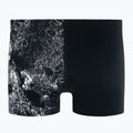 Men's Speedo Allover V-Cut Aquqshort swim boxers black-grey 68-09734F330 2