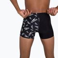 Men's Speedo Allover V-Cut Aquqshort swim boxers black 68-09734F392 7