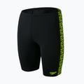 Men's Speedo Boomstar Splice Jammer swimwear black and yellow 68-12418A599
