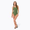 Speedo women's one-piece swimsuit Boomstar Allover Muscleback black/yellow 68-12299A599 2