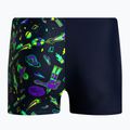 Speedo Allover Leg children's swim boxers navy blue 68-33162F363 2