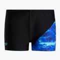 Speedo Digital Allover X Panel Aquashort children's swim boxers black 68-12866G021