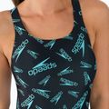 Speedo Boom Logo Allover Medalist women's one-piece swimsuit F888 black-blue 12199F888 5