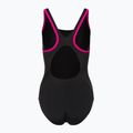 Speedo Boom Logo Splice Muscleback women's one-piece swimsuit B344 black 12900B344 2