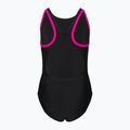 Speedo Boom Logo Splice Muscleback children's one-piece swimsuit B344 black 12859B344 2