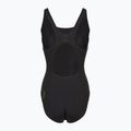 Women's one-piece swimsuit Speedo Panel Muscleback black/green 2