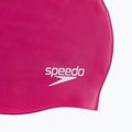 Speedo Plain Moulded pink swimming cap 8-70984B495 4