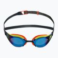 Speedo Fastskin Hyper Elite Mirror Junior black/salso/atomic lime/sapphire children's swimming goggles 68-12821G797 2