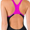 Speedo Placement Laneback women's one-piece swimsuit black/pink 11389C733 9