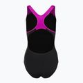 Speedo Placement Laneback women's one-piece swimsuit black/pink 11389C733 2