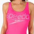 Speedo women's one-piece swimsuit Logo Deep U-Back pink 68-12369A657 7