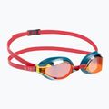 Speedo Fastskin Speedsocket 2 Mirror swim goggles phoenix red/nordic teal/fire gold 68-10897H216