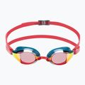 Speedo Fastskin Speedsocket 2 Mirror swim goggles phoenix red/nordic teal/fire gold 68-10897H216 2