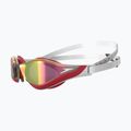 Speedo Fastskin Pure Focus Mirror white/phoenix red/usa charcoal swim goggles 68-11778H224 7