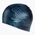 Speedo Long Hair Printed navy blue swimming cap 68-11306 2