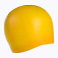 Speedo Plain Moulded Silicone swimming cap yellow 68-70984