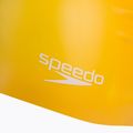 Speedo Plain Moulded Silicone swimming cap yellow 68-70984 3