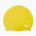 Speedo Plain Moulded Silicone swimming cap yellow 68-70984 4