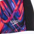 Speedo men's Allover Digital 14cm Brief black/red swimming boxers 3