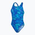 Speedo women's one-piece swimsuit Allover Powerback blue 68-06187 4