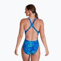 Speedo women's one-piece swimsuit Allover Powerback blue 68-06187 6