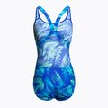 Speedo women's one-piece swimsuit Allover Powerback blue 68-06187 2