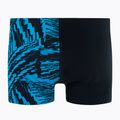Men's Speedo Allover V-Cut Aquushort swim boxers D812 black 68-09734D812 2