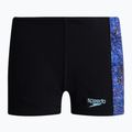 Speedo Digital Allover Panel Aquashort children's swim trunks black 68-09530