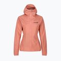 Women's running jacket Inov-8 Stormshell FZ V2 coral 2