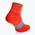 Inov-8 Active Mid running socks fiery red/blue grey 3