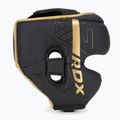 Boxing helmet RDX F6 matte golden 2