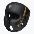 Boxing helmet RDX F6 matte golden 6