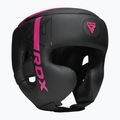 RDX F6 Kara Head Guard pink boxing helmet