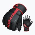 RDX Grappling Gloves F6 matte red 3