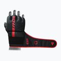 RDX Grappling Gloves F6 matte red 5