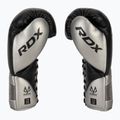 RDX K1 Mark Pro Fight Boxing gloves silver 4