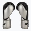 RDX L2 Mark Pro Sparring Boxing Gloves Hook & Loop silver 4