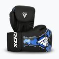 Boxing gloves RDX Boxing New Aura F17 black/blue 2