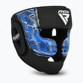 Boxing helmet RDX New Aura F17 Head black/blue