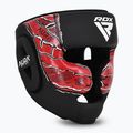 Boxing helmet RDX New Aura F17 Head black/red