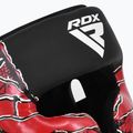 Boxing helmet RDX New Aura F17 Head black/red 5