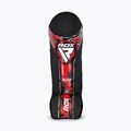 Shin and foot guards RDX Instep New Aura F17 Shin black/red 4